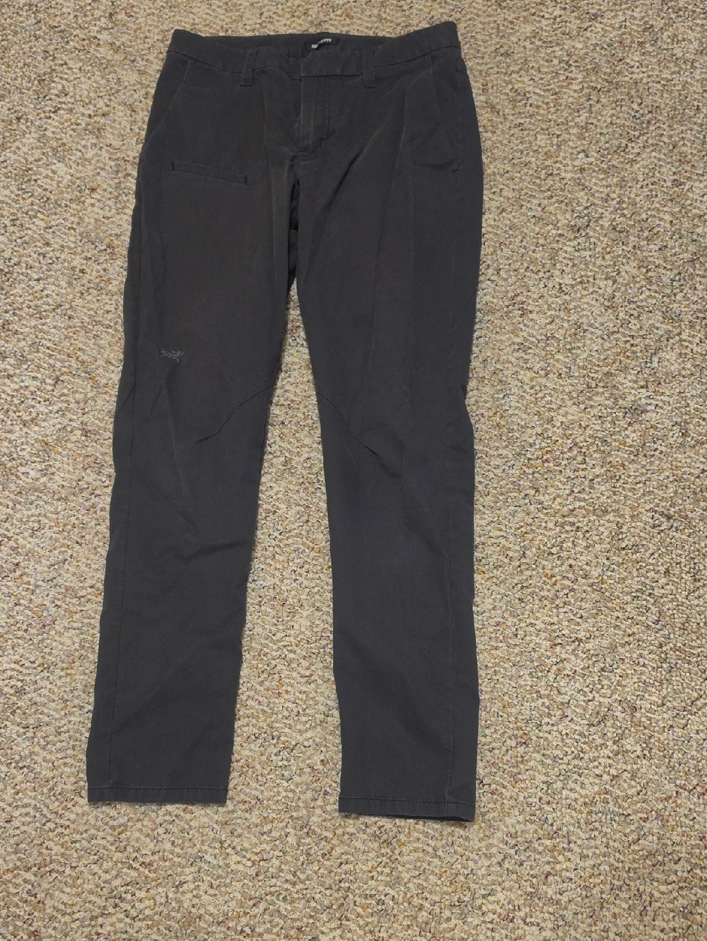 Arc'teryx Black Men's Chinos - Slim Technical Trousers